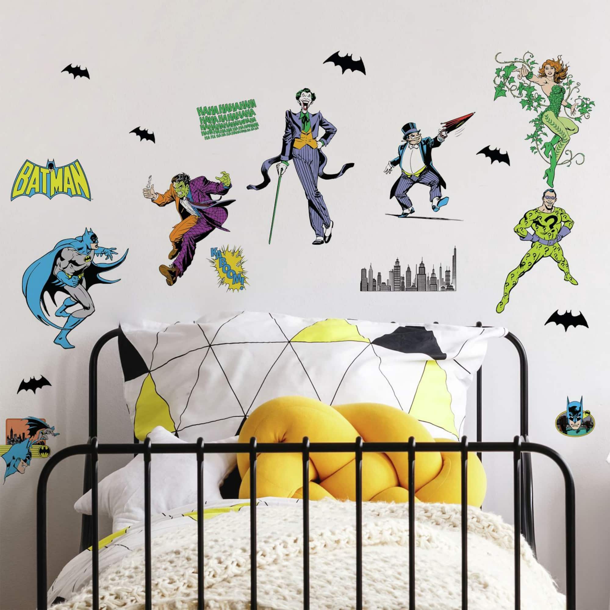 RoomMates Batman Villains Peel & Stick Wall Decals